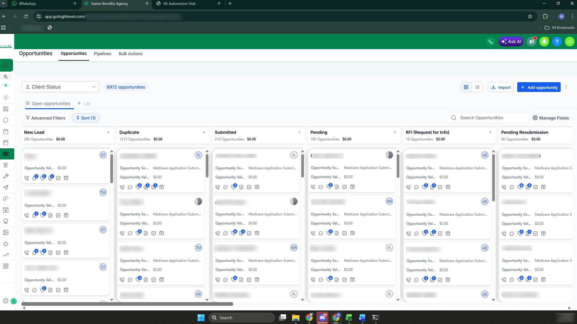 GoHighLevel CRM Pipeline